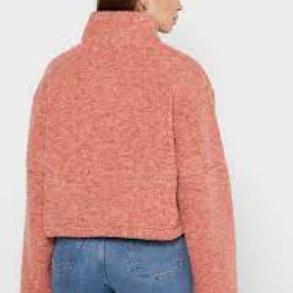 French Connection Anahi Zip Detail Fleece Sweater - Picture 8 of 9
